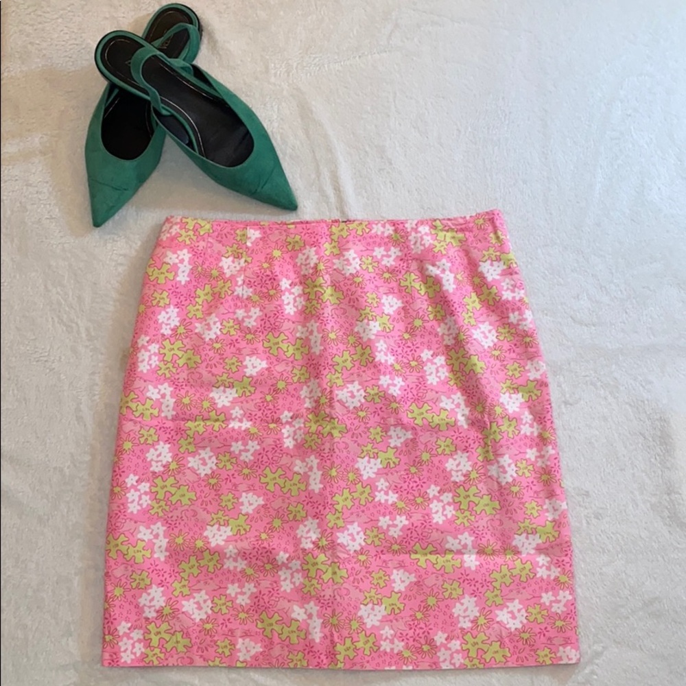 Lilly Pulitzer Floral Skirt